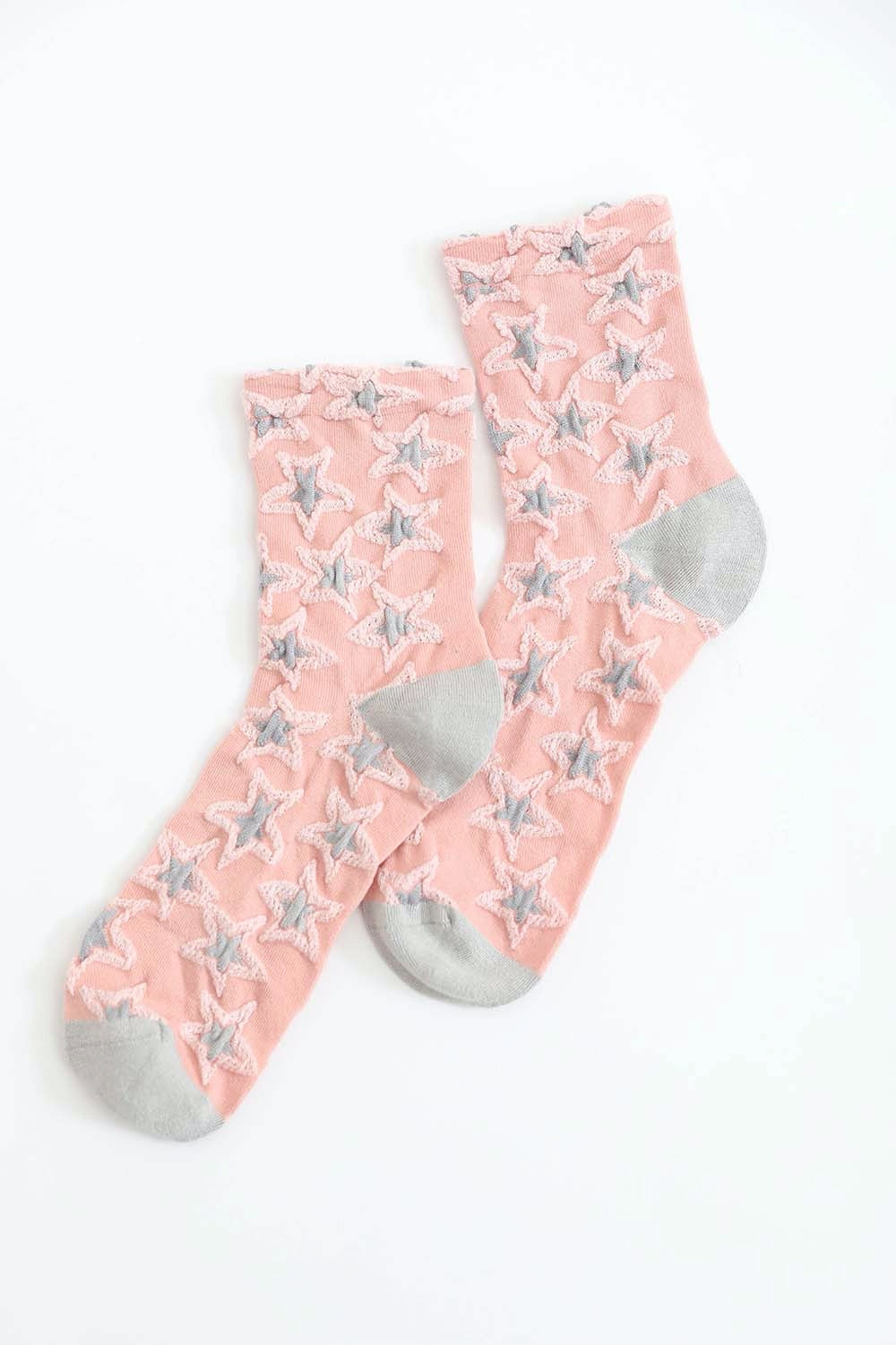 Eco-Friendly Star Design Socks.
