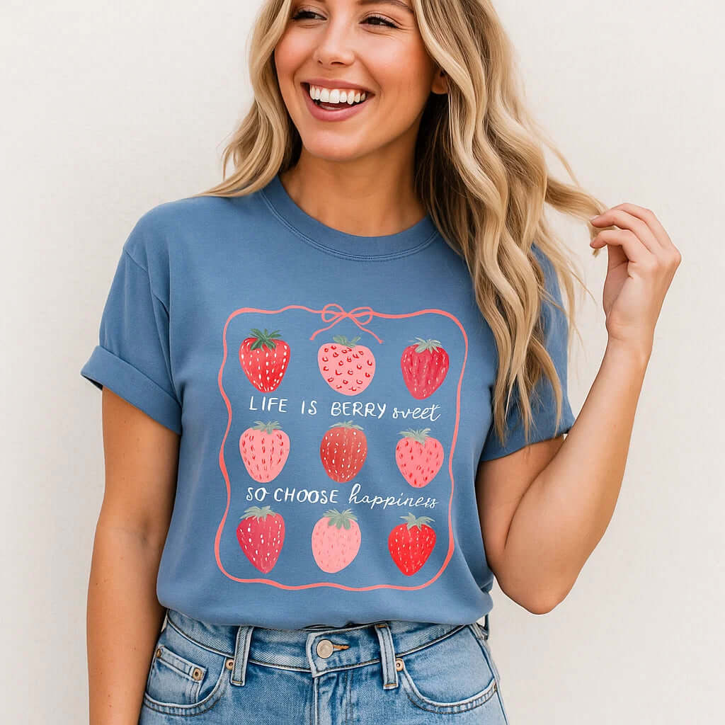 Happy Life Quote Shirt