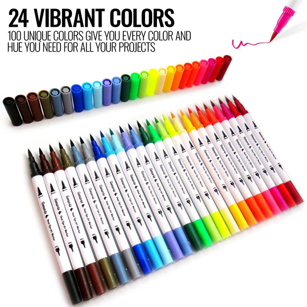 Dual Brush Markers