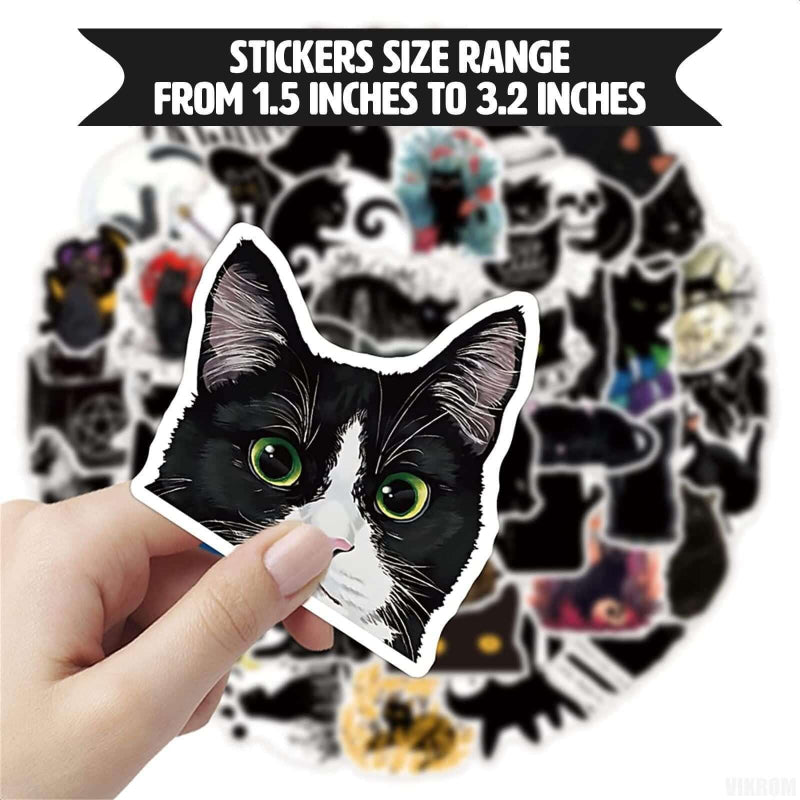 Waterproof Cat Stickers
