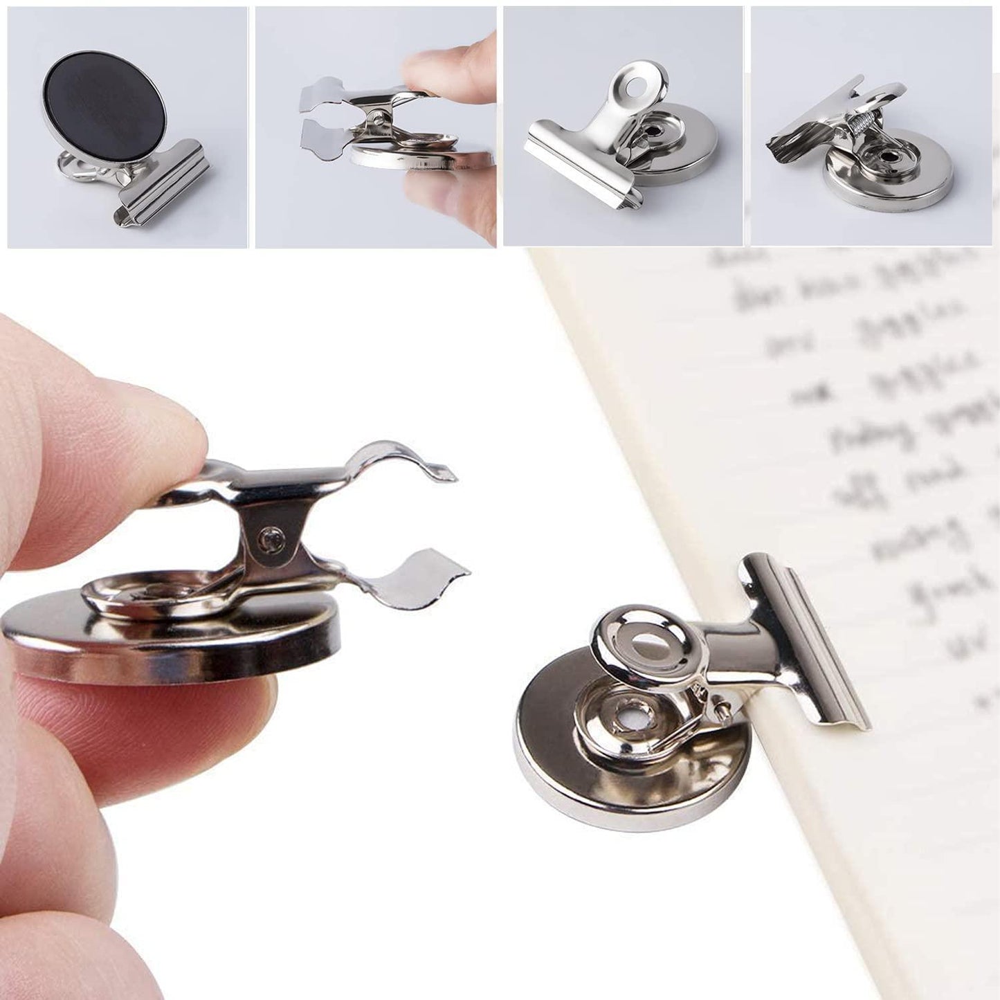 Heavy Duty Magnetic Clips 4Pcs.