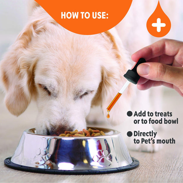 Aceite de cáñamo para perros y gatos 2oz.