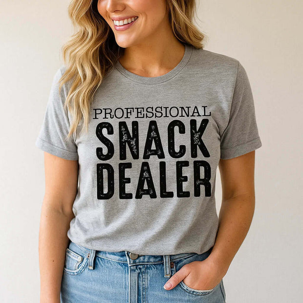 T-shirt de marchand de snacks professionnel