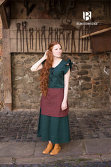 Women's Dress Agga Green