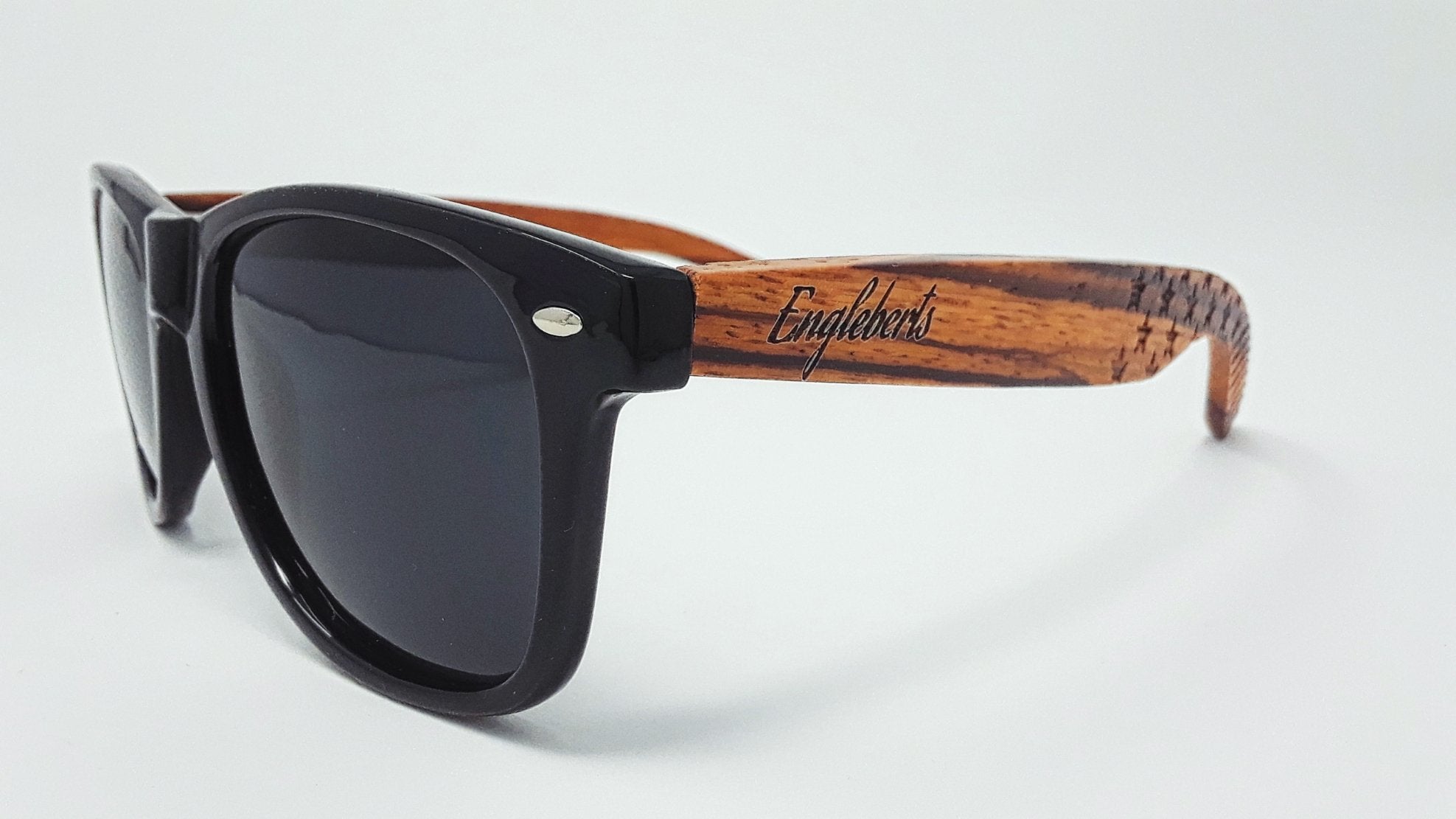 Zebrawood Stars & Bars Sunglasses