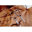 Boucles d'oreilles pendantes en quartz