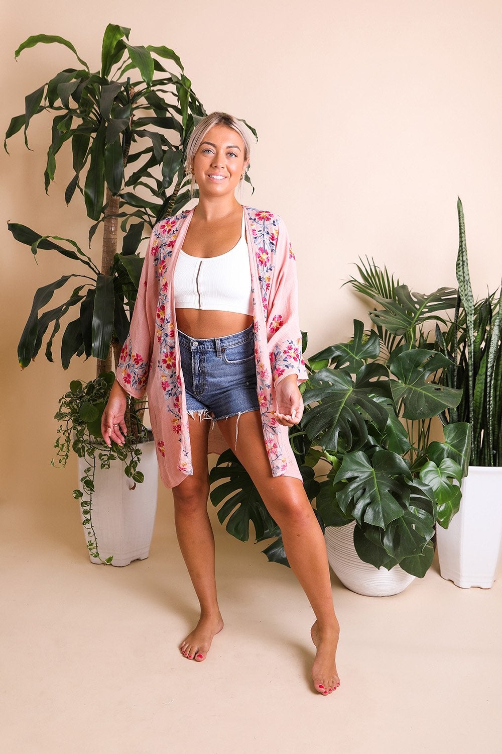 Floral Kimono