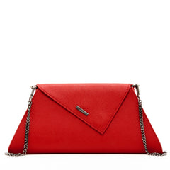 Angelica Red Clutch Purse Handbag