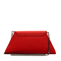 Angelica Red Clutch Purse Handbag