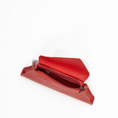 Angelica Red Clutch Purse Handbag