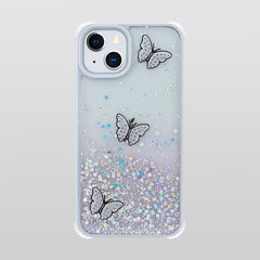 KIKO Glitter Jewel Diamond Armor Bumper Phone Case for Apple iPhone 13