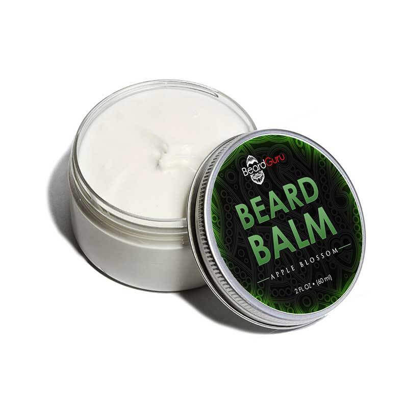 Baumes à barbe Beard Guru Premium à la fleur de pommier 2 oz