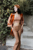 Aztec Fringed Ruana