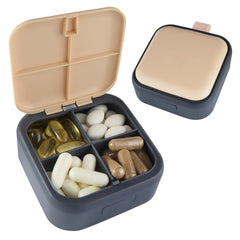 Travel Medicine Pill Organizer Small Pill Box Mini Pill Case