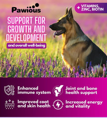 Multivitamines à croquer pour chien avec glucosamine 16 en 1 Vitamines et