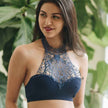 Baroque High Neck Bralette – Leto Collection – Elegant Lace Design