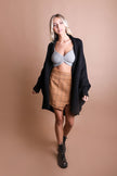 Bat Sleeve Knit Cardigan