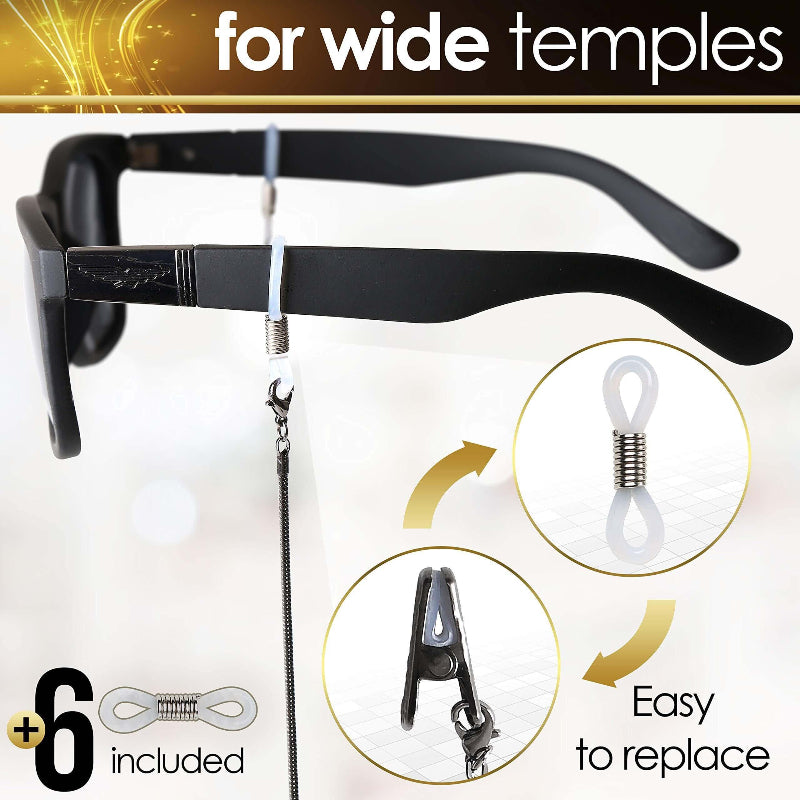 Cadenas para gafas SIGONNA para mujer.