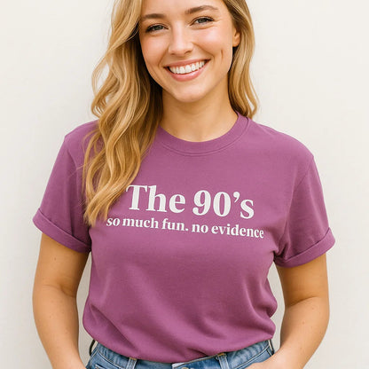 No Evidence 90s Shirt