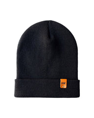 HAAKWEAR Knit Cuffed Beanie - Midnight Black