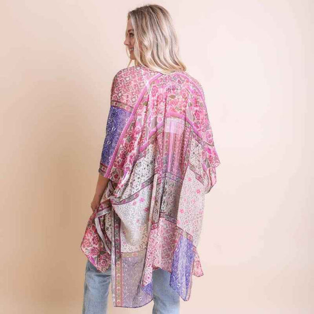 Boho Velvet Kimono
