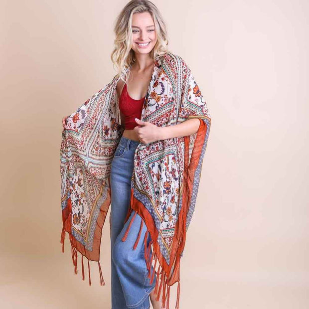Diamond Tassel Kimono