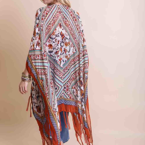 Diamond Tassel Kimono