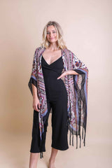 Bohemian Diamond Tassel Kimono