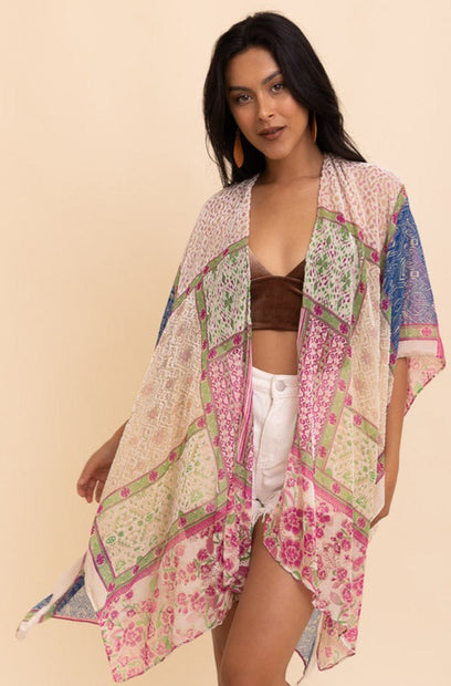 Bohemian Velvet Kimono