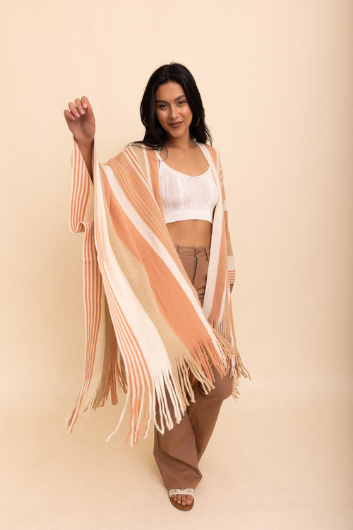 Frayed Edge Ruana