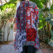 Boho Patchwork Kimono – Multicolor Bohemian Style