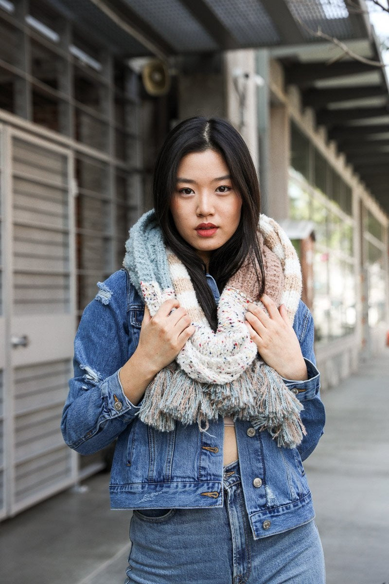 Boho Tassel Scarf