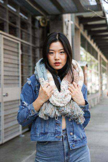 Boho Tassel Scarf