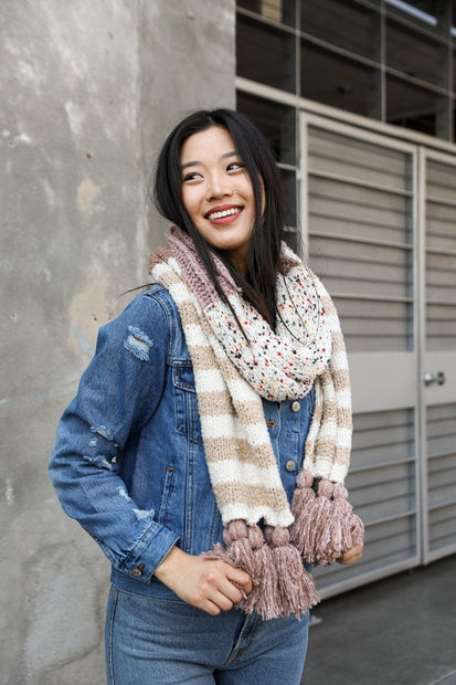 Boho Tassel Scarf