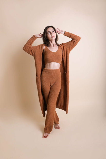 Lightweight Open Front Cardigan