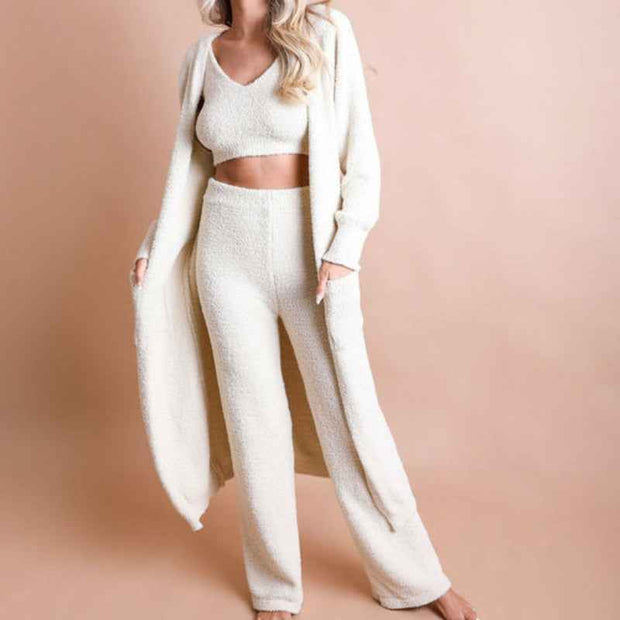 Lightweight Open Front Cardigan