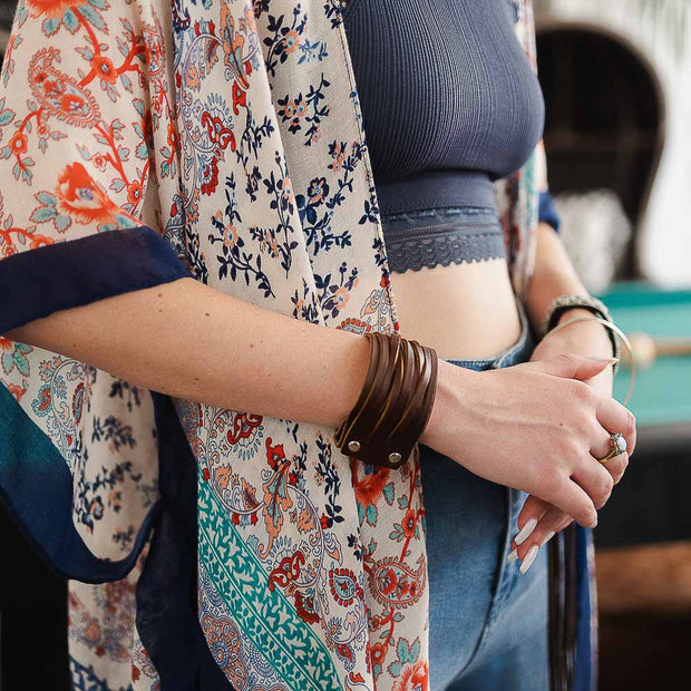 Adjustable Leather Bracelet