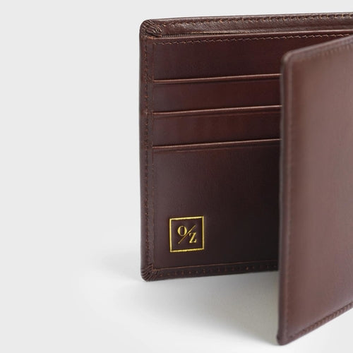 Cartera de cuero de lujo para hombre