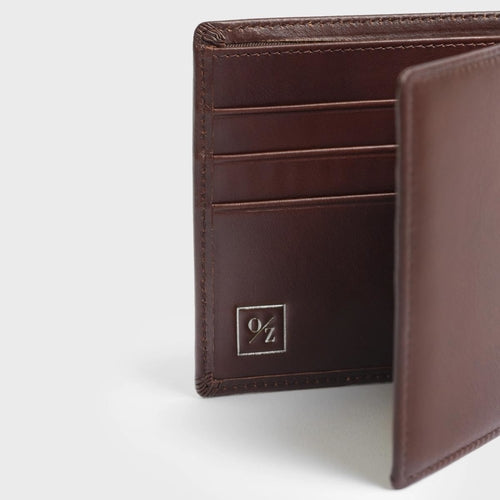 Cartera de cuero de lujo para hombre