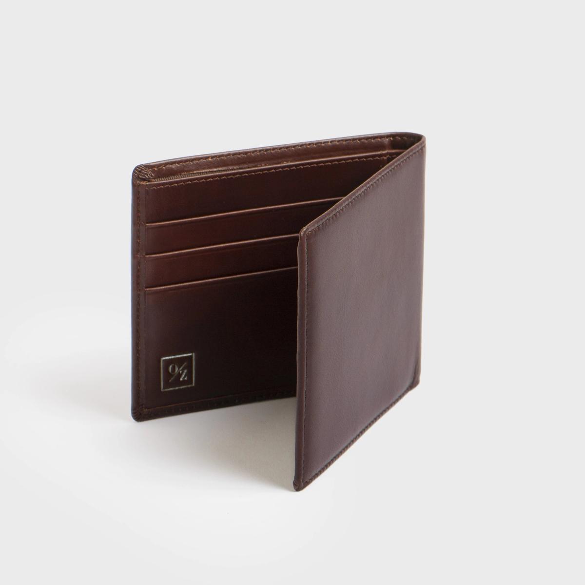 Cartera de cuero de lujo para hombre
