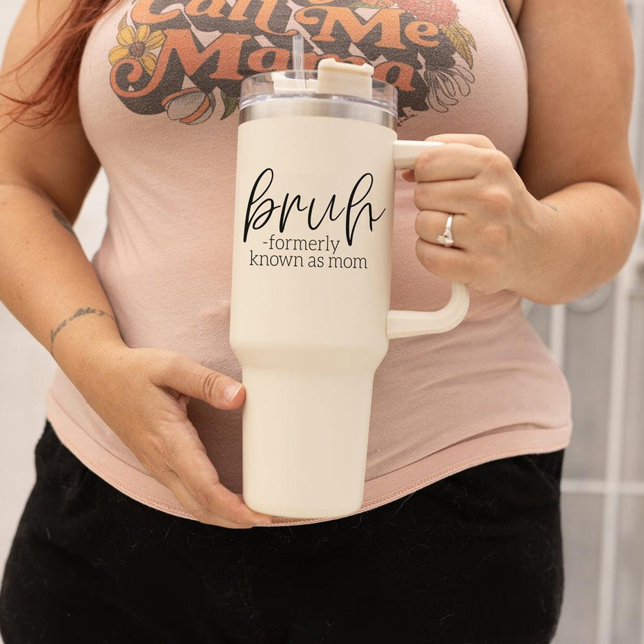 Bruh Mom Tumbler
