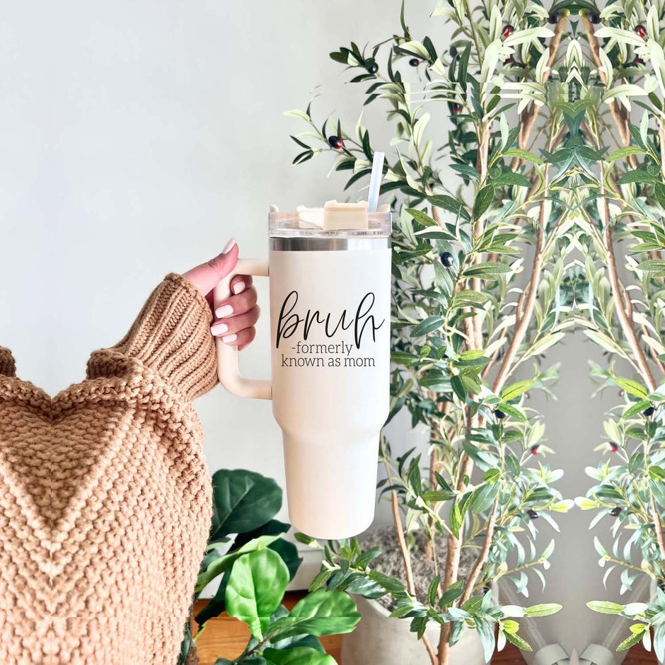 Bruh Mom Tumbler