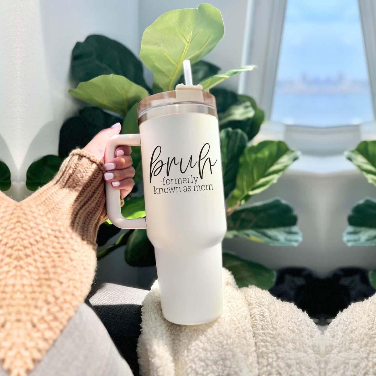 Bruh Mom Tumbler