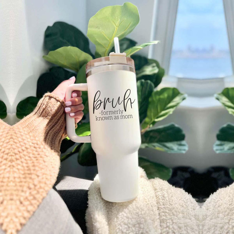 Bruh Mom Tumbler