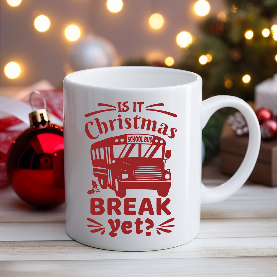 Christmas Break Mug
