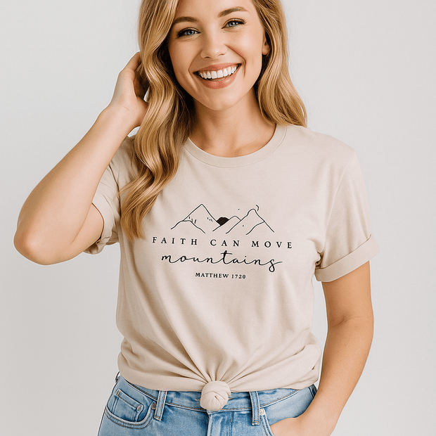 T-shirt Faith Mountains 