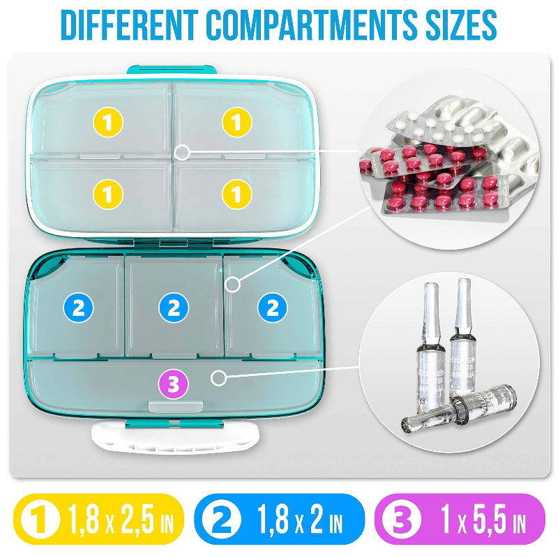 Damp-Proof Pill Organizer