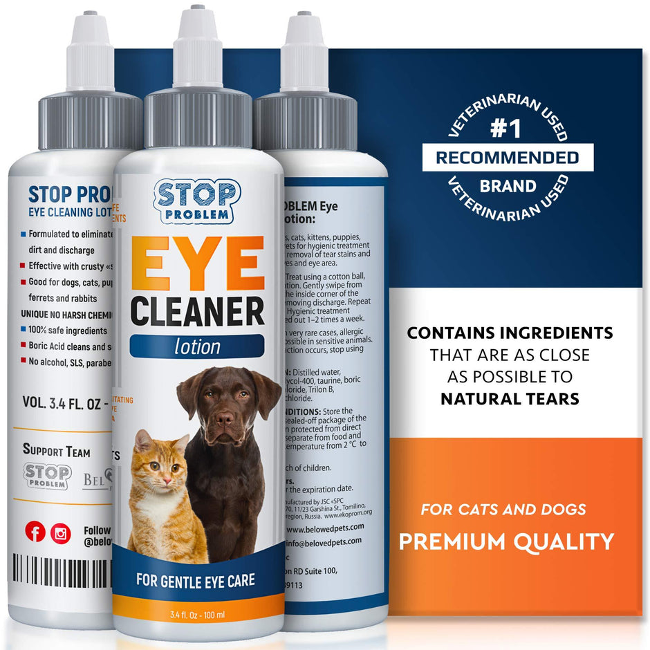 Dog Cat Eye Wash Drops