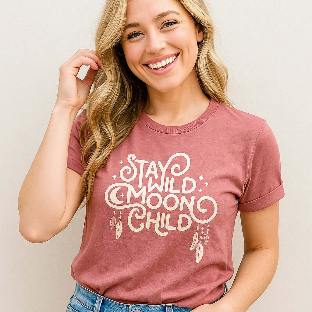 T-shirt graphique Stay Wild 