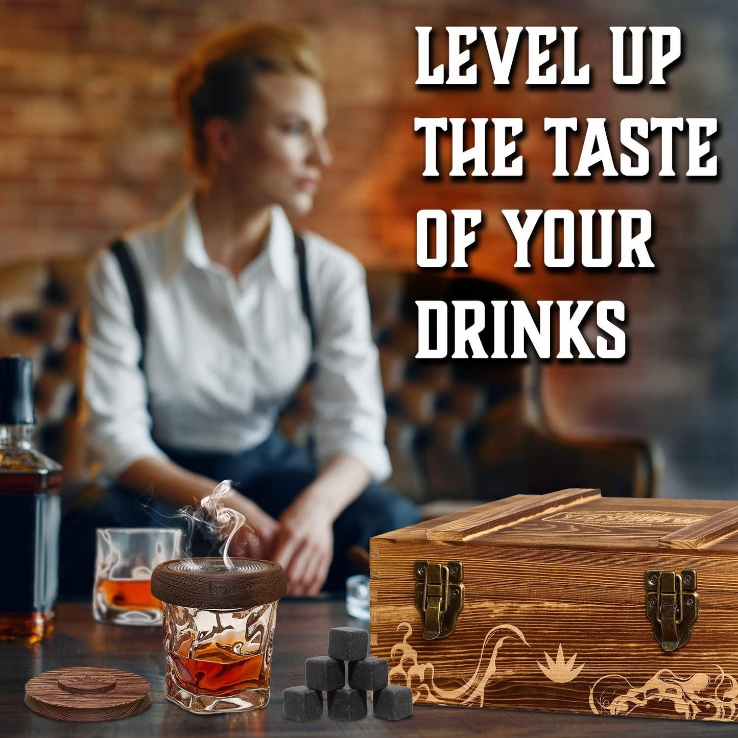 Smoked Whiskey Gift Set